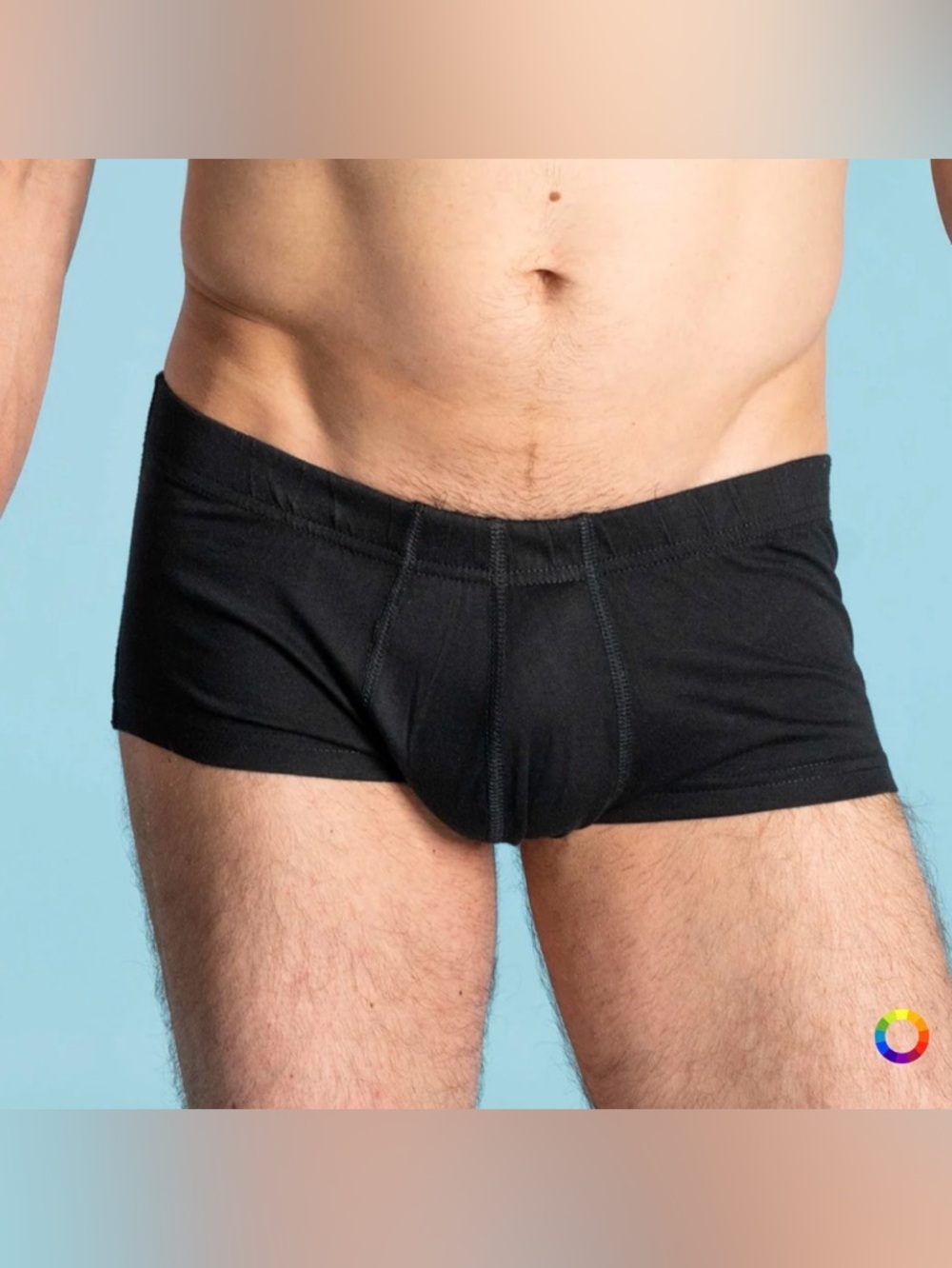 Rawganique Marseille Organic Cotton Men’s Swim Trunks Boxer Briefs Size M